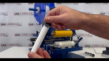 LabelMill LM1012 Semi-Automatic Table-Top Label Applicator System for Cigar Tubes