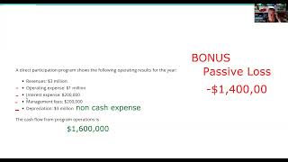 Cash Flow versus Reported Passive Income or Loss (DPP).  Series 7 Exam Prep