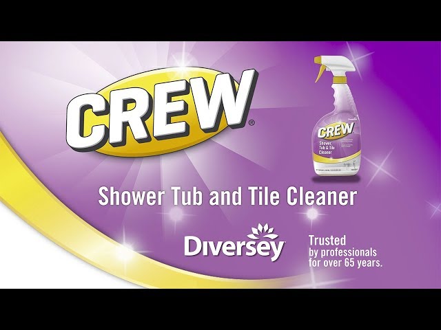 Diversey Crew Shower, Tub & Tile Cleaner, Liquid, 32 oz