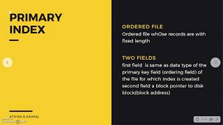 PRIMARY INDEXING PART-1