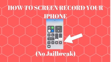 HOW TO SCREEN RECORD ON YOUR IPHONE with iOS 11 FOR FREE! (No Jailbreak)