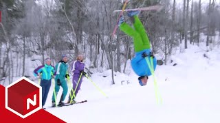 Skiballett med Aamodt, Andreas Håtveit og Andreas Ygre Wiig | Aamodt og Kjus på bortebane