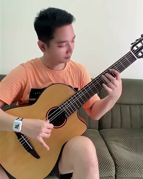 Johann Sebastian Bach - Bouree In E Minor BWV 996 (Live) | Classical Guitar Cover by Larry Lumelle
