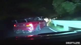 Drifting Compilation in Japan - Midnight Mountain Rides *No Music* (RX7, S14, 200SX and More)