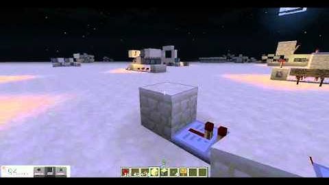 Minecraft Redstone Tutorial: 1 Wide Tileable Trapdoor