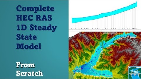 HEC-RAS 1D Tutorial: From Scratch With Survey Data