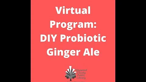 DIY: Probiotic Ginger Ale with Kathy Olsen