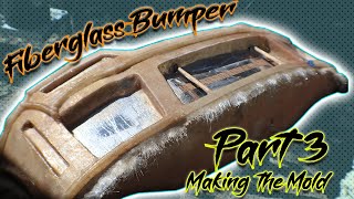 how to make  fiberglass bumper part 3 : fiber glassing the Plug.. custom jeep WJ build vlog 7