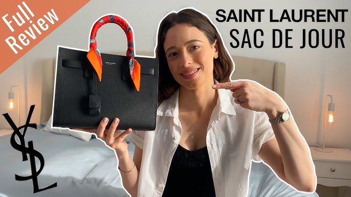 Unboxing YSL Sac De Jour baby size * Luxury handbag 