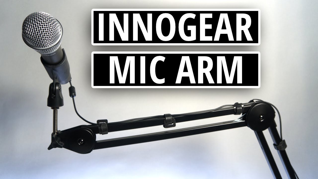Innogear Microphone Stand Review And Setup (Works With Blue Yeti