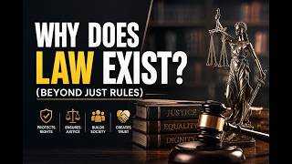 Why Does Law Exist? (Beyond Just Rules)
