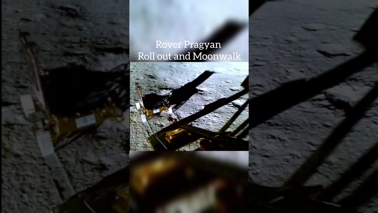 Rover Pragyan Rollout And Moonwalk 