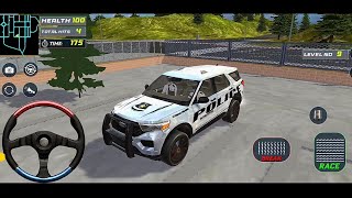 US Police Car Chase Gameplay - Police Car Driving Simulator -  Android Gameplay - Mobile Games -  screenshot 3