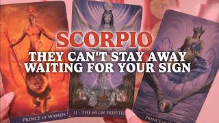SCORPIO: THEY CAN’T HOLD BACK ANYMORE… THEY’RE LOOKING FOR PERMISSION TO COME TOWARD YOU 😳🦂🔥