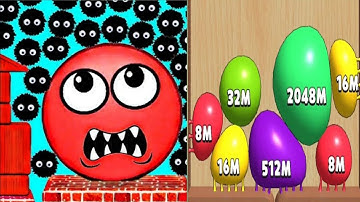 Hide Ball [brain teaser game] || Blob Merge 3D max level Gameplay