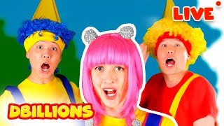 ПРЯМОЙ ЭФИР! LIVE - D Billions | Звуки Животных, Гугу! Гага! (С обезьянками)