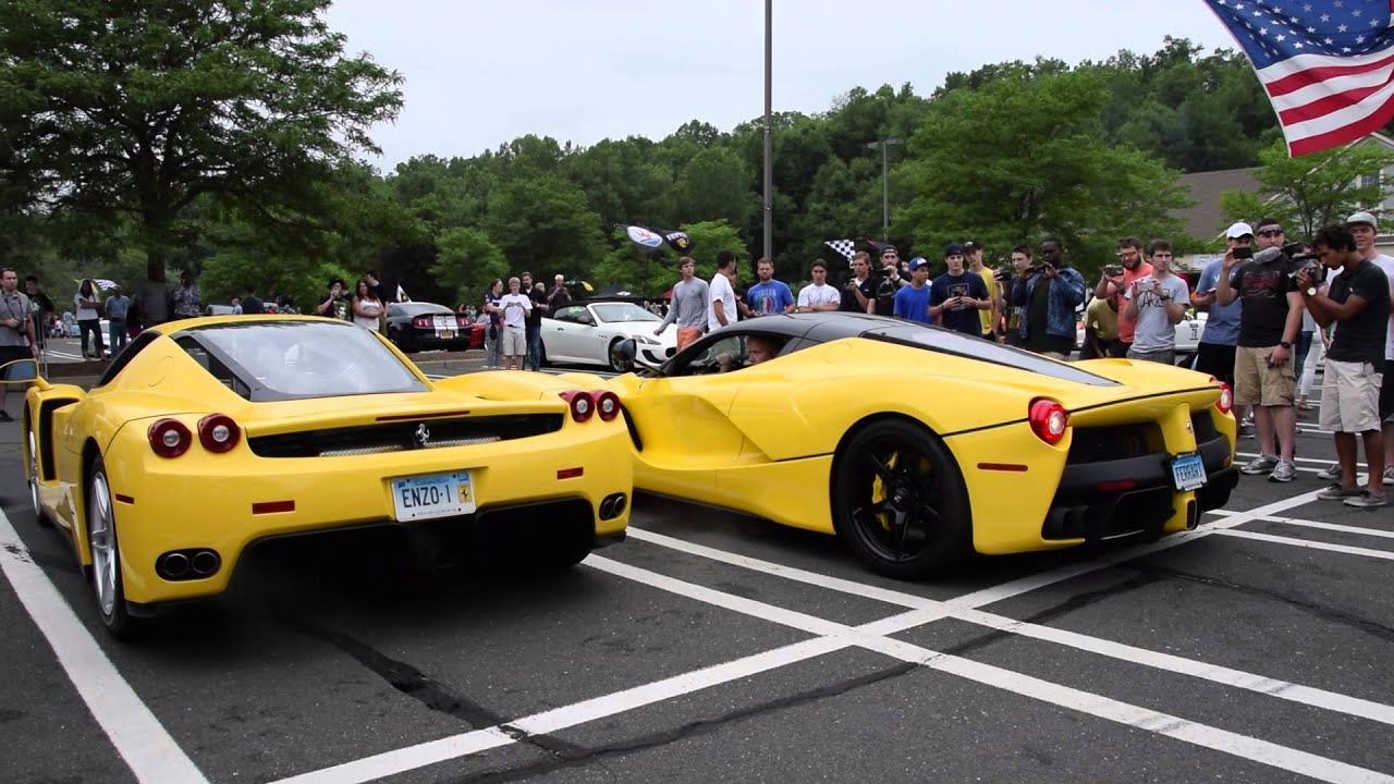 Cars At and Leaving Newtown Car Show 2015 YouTube
