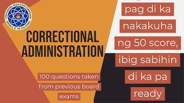 Correction Board Questions (With Explanations) | Correctional Administration
