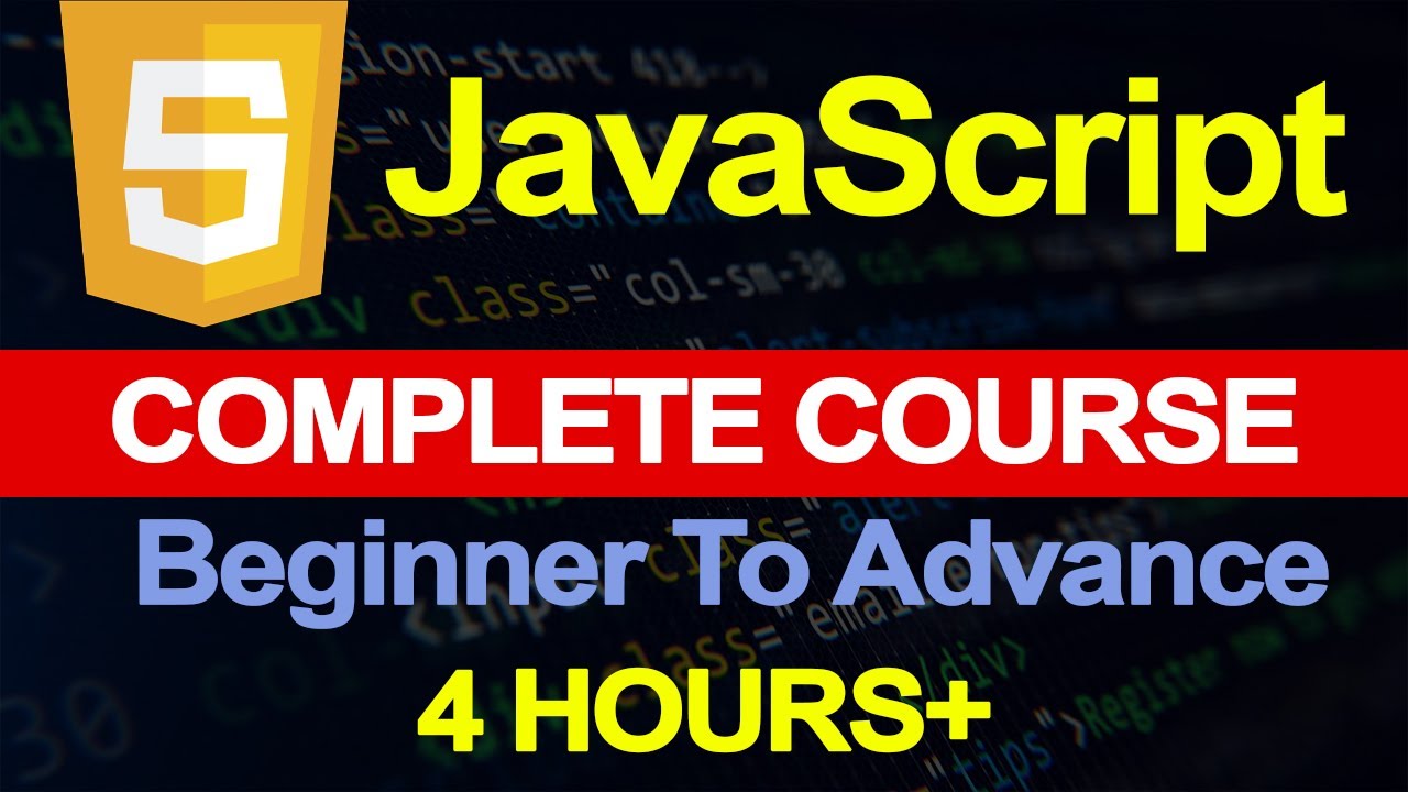 JavaScript || JavaScript Complete Course || - YouTube