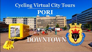 Pori's Serene Streets: A September Bike Tour.#4k #virtualtour #cycling #finland