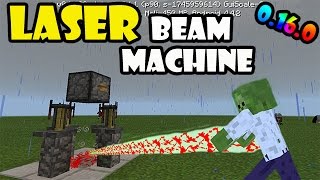 LASER BEAM MACHINE | Minecraft PE 0.16.0 screenshot 1