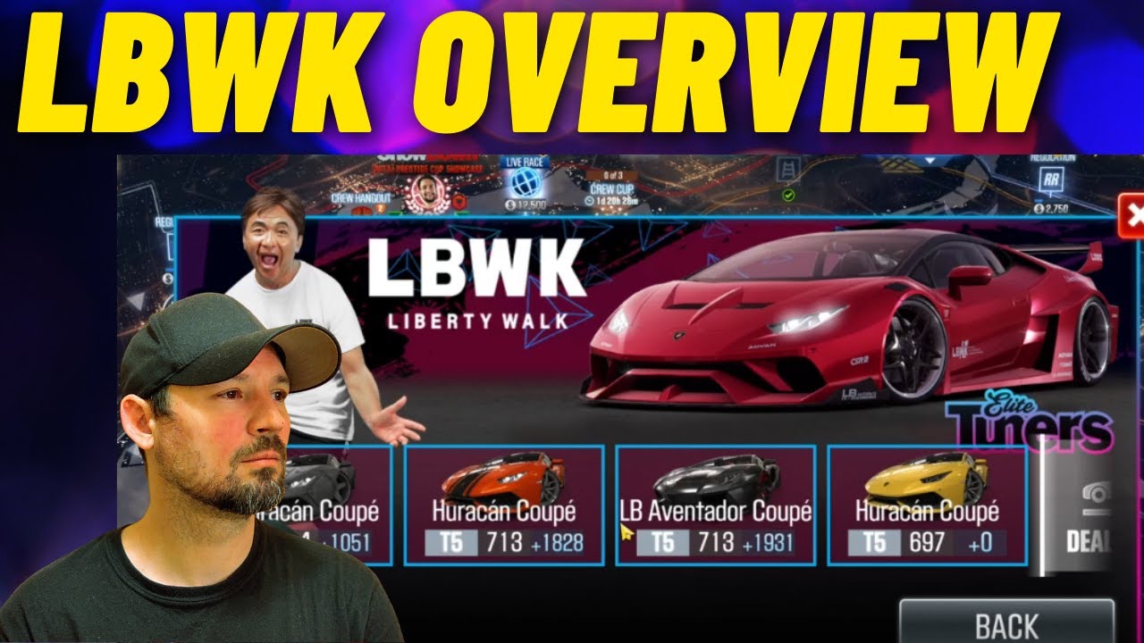 CSR2 Liberty Walk Event Overview + Showdown races with the Lambo, WBWK ...