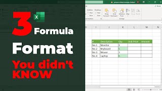 3 Formatting & Formula Tricks You Didn't Know