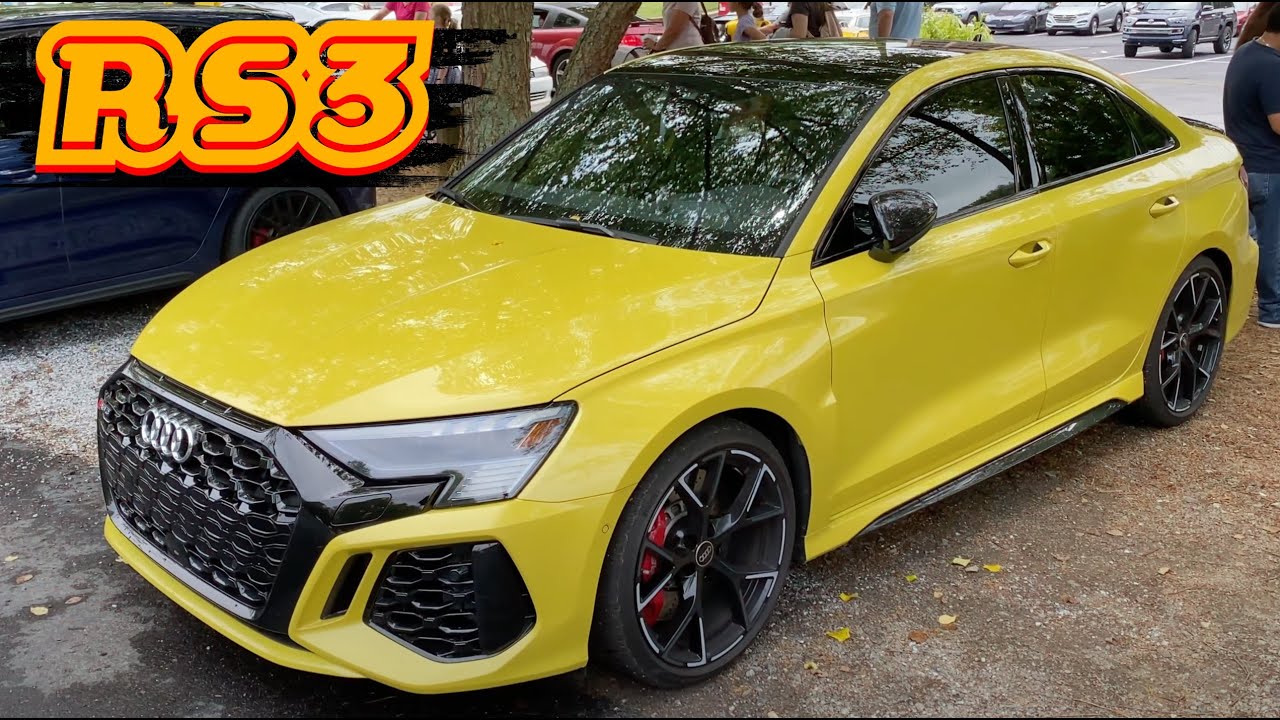 2023 Python Yellow 8Y Audi RS3 YouTube