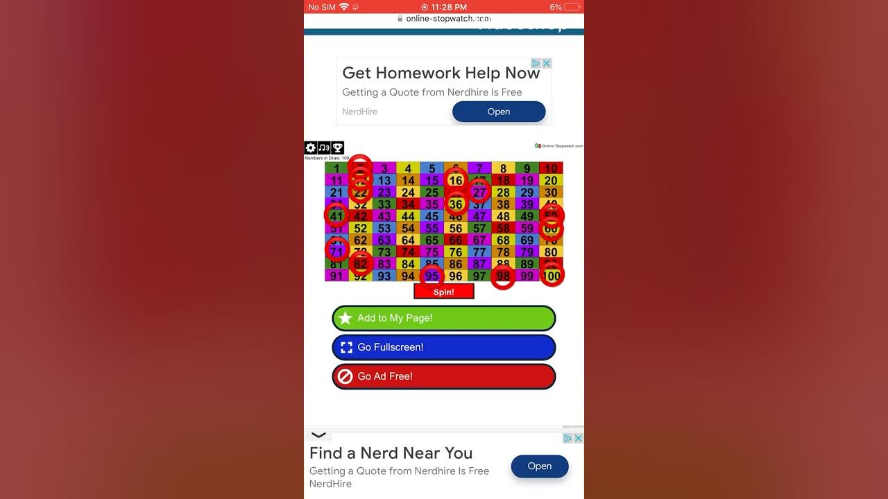 Online-Stopwatch.com’s The Wall 1-100 Edition E2: If I Pick 1 Of My ...