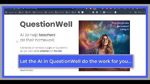 Questionwell Tutorial