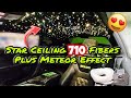 Challenger Star Light Ceiling Install and Meteor 770 Fiber Optics Twinkle DIY Vicrez Star Headliner