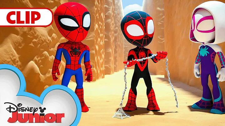 Sand Trapped | Marvel's Spidey and his Amazing Friends | @disneyjunior