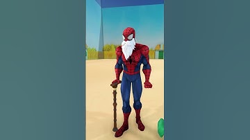 Spider-man true power when he gets old and joins the Squid Game #chase #shorts #funny #squidgame
