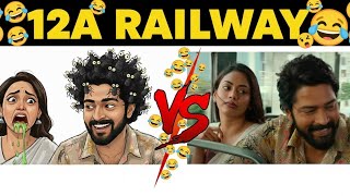 12A Railway Colony funny video..kannodili kalanodili telugu song ..
