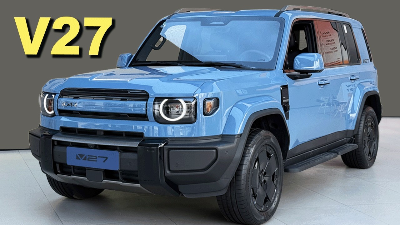 2026 Chery iCar V27 - 455HP Bold Boxy EV SUV Full Tour