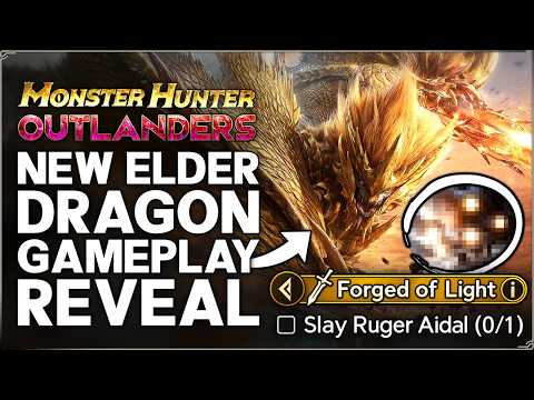 Monster Hunter - BIG New Elder Dragon Hunt Gameplay, Release Date Reveal, Outlanders Guide & More!