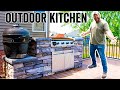 INSANE Outdoor Kitchen Build - Building An EPIC Deck Pt. 5