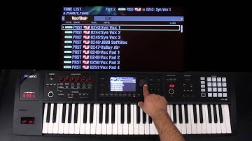 Roland FA-06/08 - Advanced Layers and Splits Part 1
