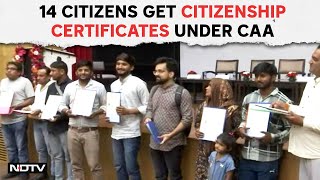 CAA News | 14 People Given Citizenship Certificates For The First Time Under CAA | Other Top News