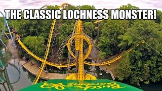 Loch Ness Monster Roller Coaster POV Classic Arrow Dynamics Coaster Busch Gardens Williamsburg