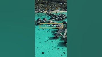 Thumbnail of Have you been here? #hilton #hiltonmoorea #frenchpolynesia #moorea #travel #dronevideo