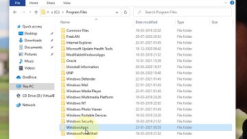 How to access WindowsApps folder by altering permissions