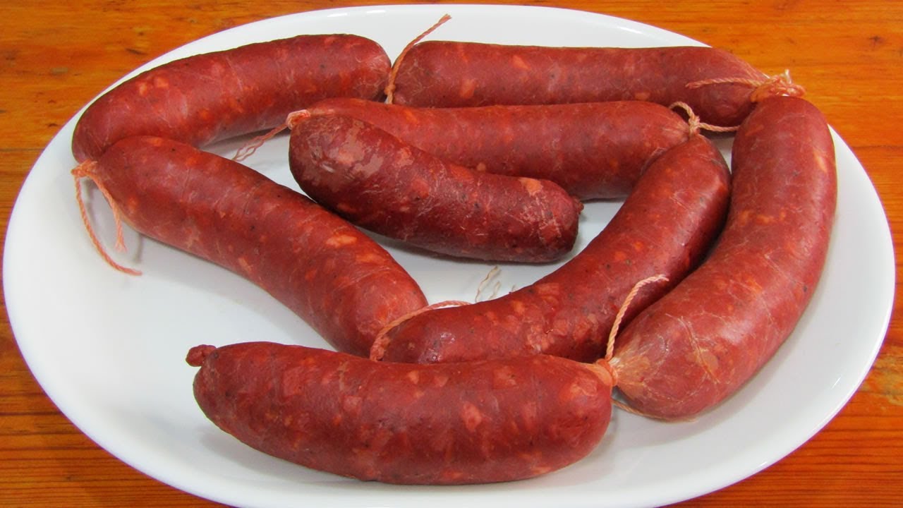 Como hacer chorizos caseros