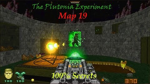 Brutal Doom v22 Test 7a | The Plutonia Experiment | Map 19 Gameplay [100% secrets]