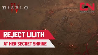How to Reject Lilith at Her Secret Shrine in Diablo 4