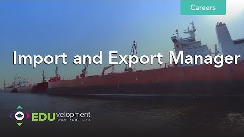 Bridging Borders: Step into the Role of an Import/Export Manager!