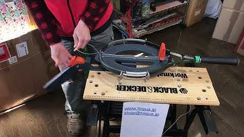 MiStringerマイストリンガーガット張り機のテンションヘッド「EZ-Pull」の操作と説明ストリングマシン