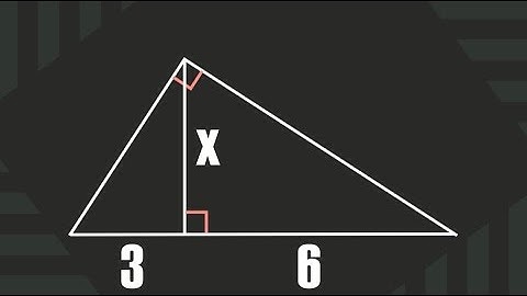 Similar Right Triangles: Geometric Mean (Altitude) Theorem