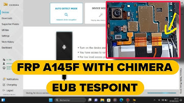 SAMSUNG A14 A145F FRP BYPASS in EUB MODE /TESPOINT WITH CHIMERA TOOL