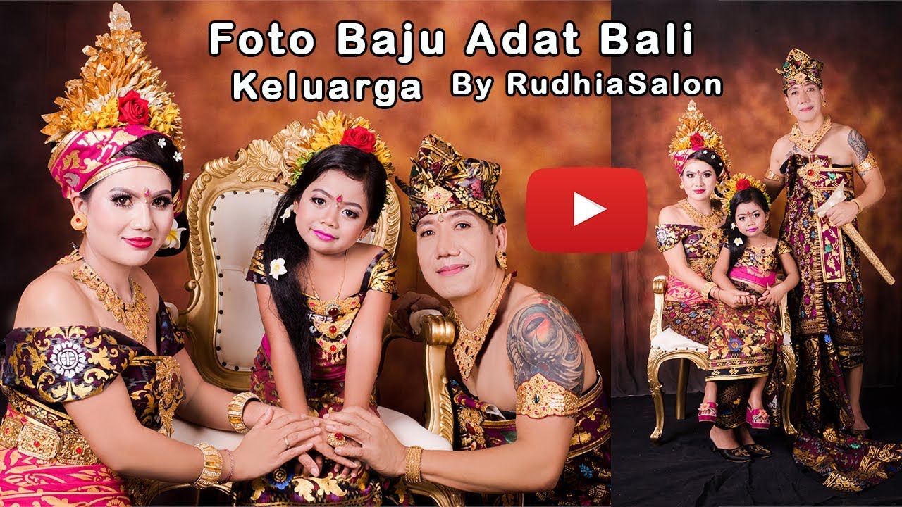 Studio Foto Baju Adat Bali  Modifikasi Keluarga by Rudhia 